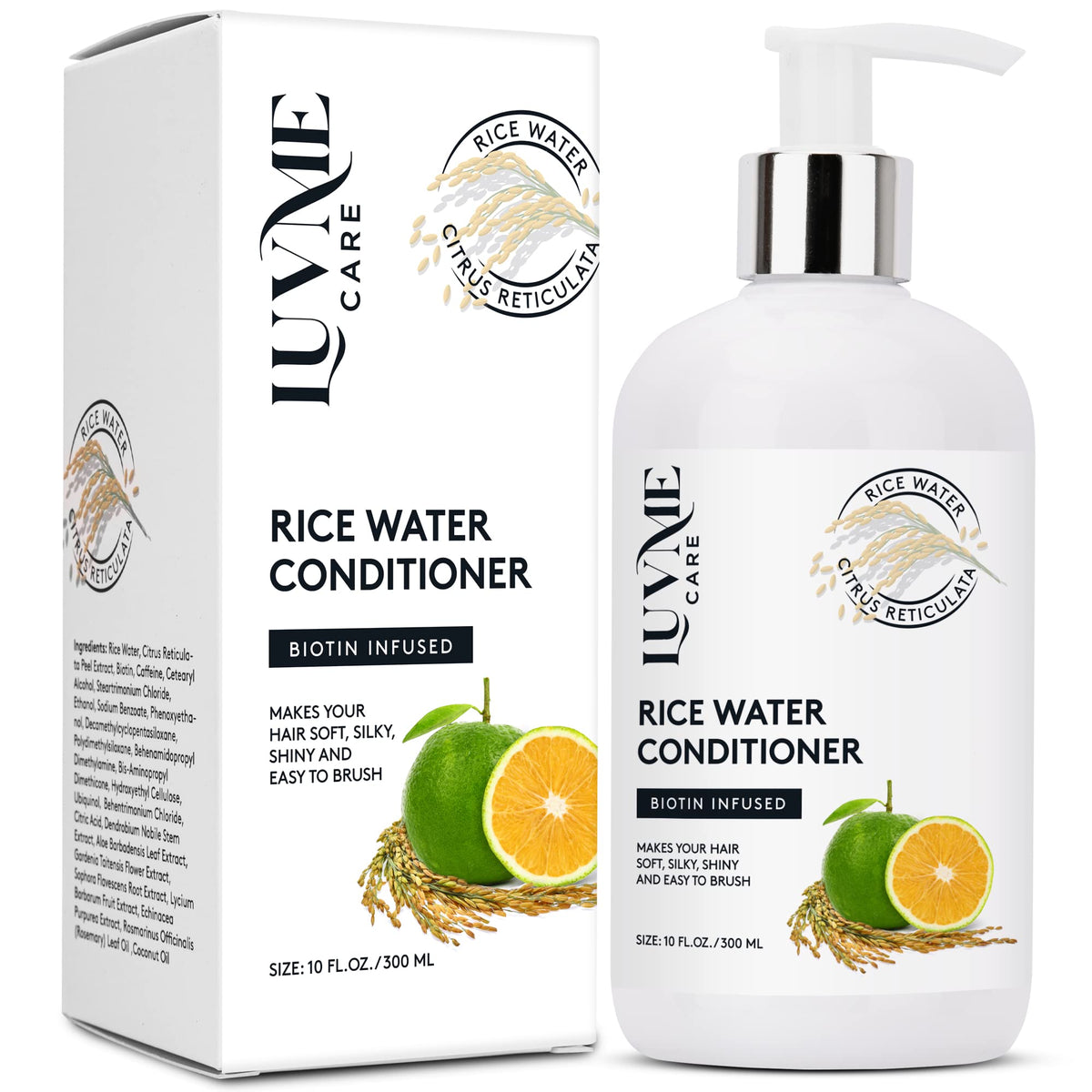 Luv Me Care front bottle shot showing packaging and benefits