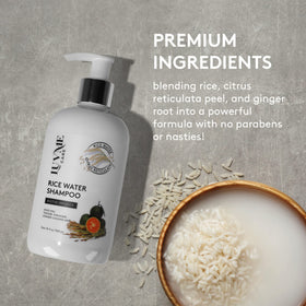 Luv Me Care shampoo applied in shower illustrating easy in-shower use