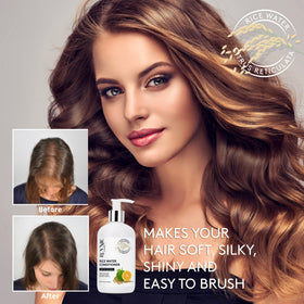 Luv Me Care label close-up showing biotin and paraben-free claims