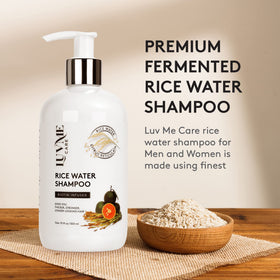 Luv Me Care bottle on bathroom shelf suggesting everyday routine benefit