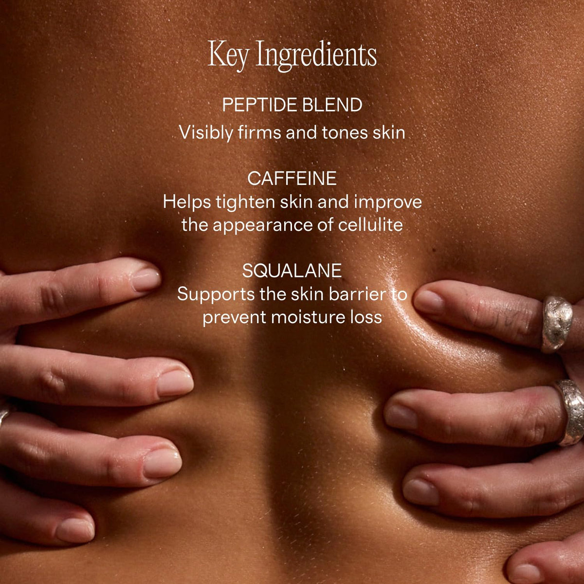 Lux Unfiltered cream applied on forearm demonstrating even coverage and gradual tanning result
