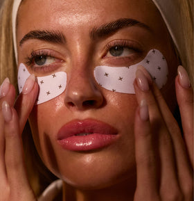 Lux Unfiltered ingredient display highlighting caffeine niacinamide hydration