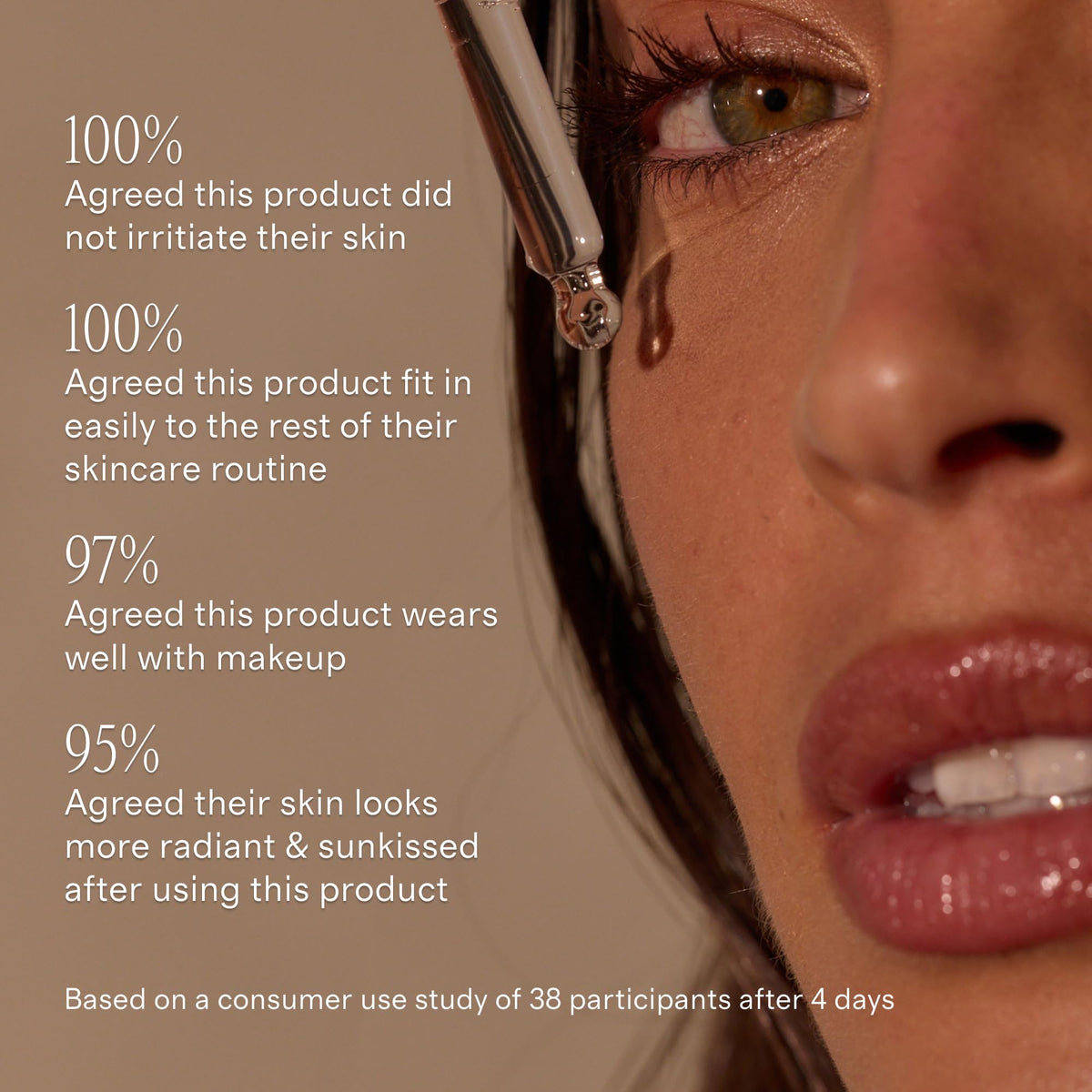 Lux Unfiltered label and ingredient highlights emphasizing clean, hydrating formula