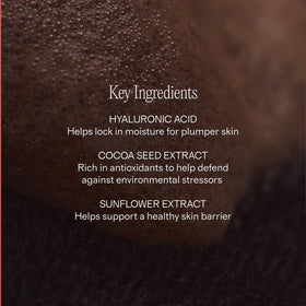 Selection of natural extracts used in Lux Unfiltered formula emphasizing hydration