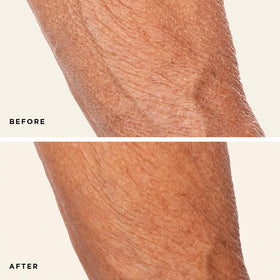 Lux Unfiltered cream texture close-up showing rich emollient finish for smooth skin