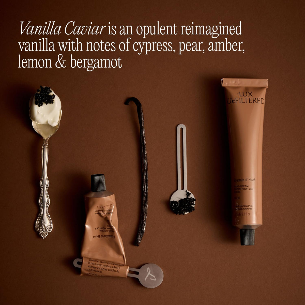 Lux Unfiltered tube cap and nozzle detail highlighting easy dispensing and portability