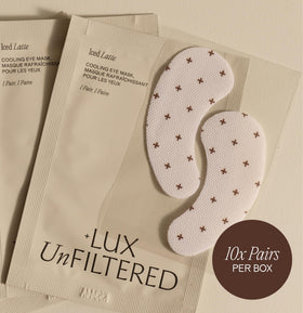 Lux Unfiltered patch beside coin illustrates compact size and portability