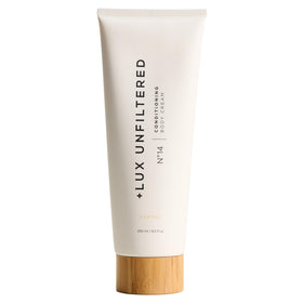 + Lux Unfiltered bottle front packaging showing Santal scent and benefits