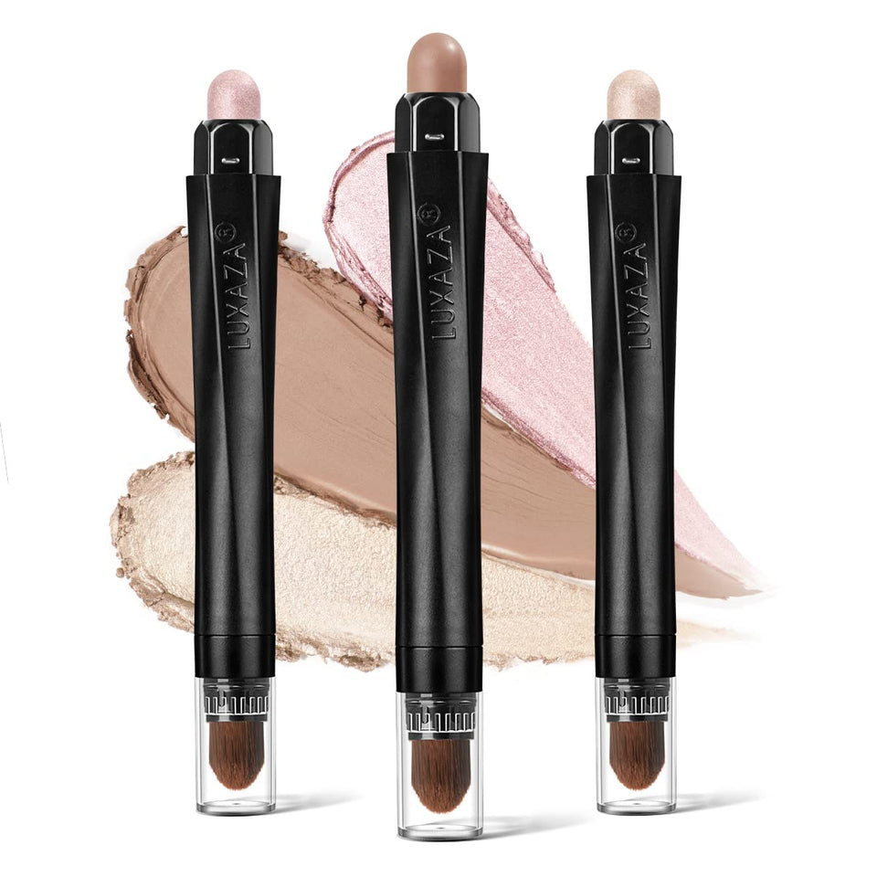 LUXAZA front packaging showing three sticks, neat compact set for quick application