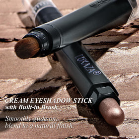 LUXAZA PRO set inside a travel makeup bag, compact and ready for on-the-go touchups