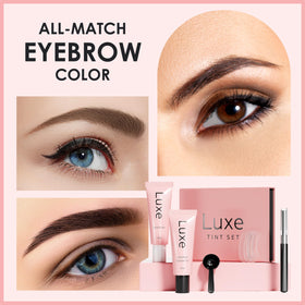 LUXE creamy tint texture in spoon showing even mix and easy application