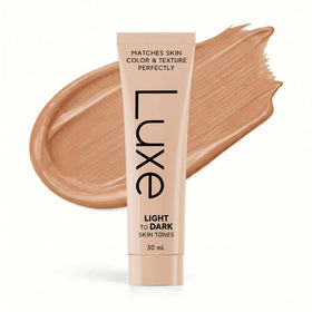 LUXE front bottle showing sleek packaging and instant recognition benefit