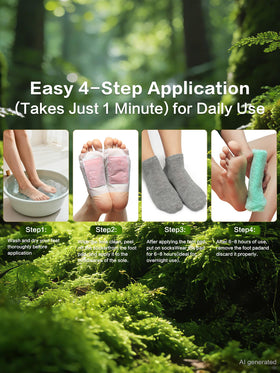 LuxeVital lavender sprigs beside pads emphasizing natural scent benefit