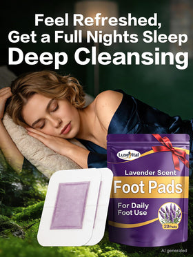 LuxeVital pad texture close-up highlighting soft absorbent surface