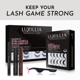 Luxillia magnet band detail showing secure magnetic attachment benefit