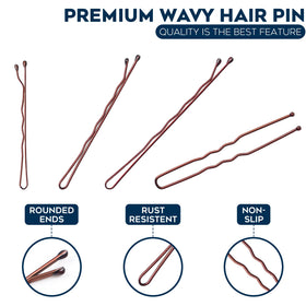 Luxurecourt close-up of rounded tip preventing hair snags