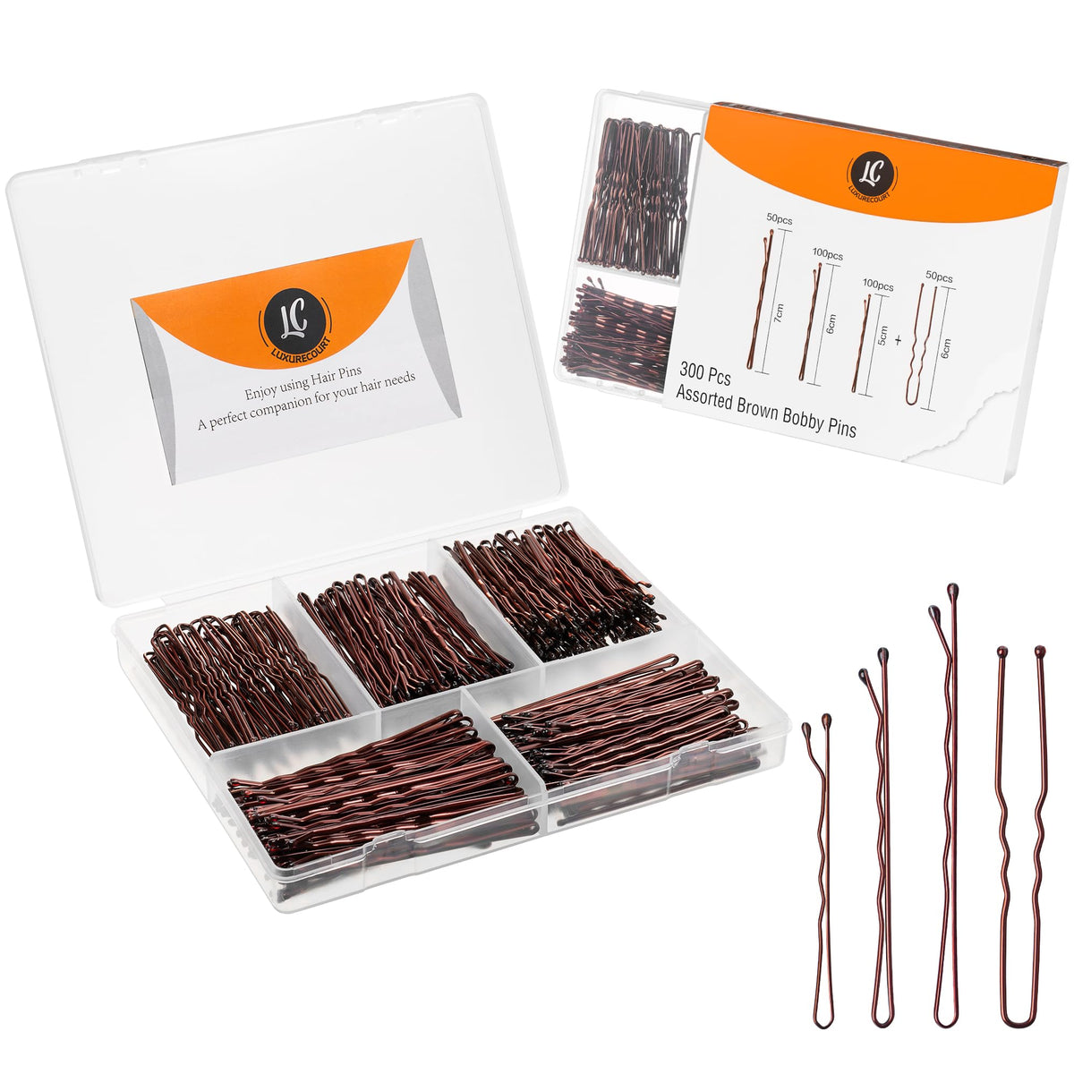 Luxurecourt front packaging showing full 300 pin kit and box