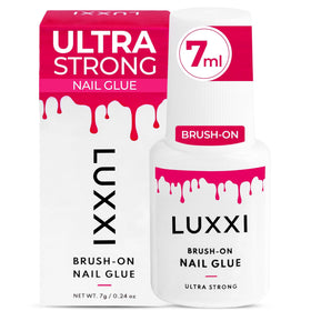 LUXXI lifestyle hands with finished manicure conveying salon-quality results