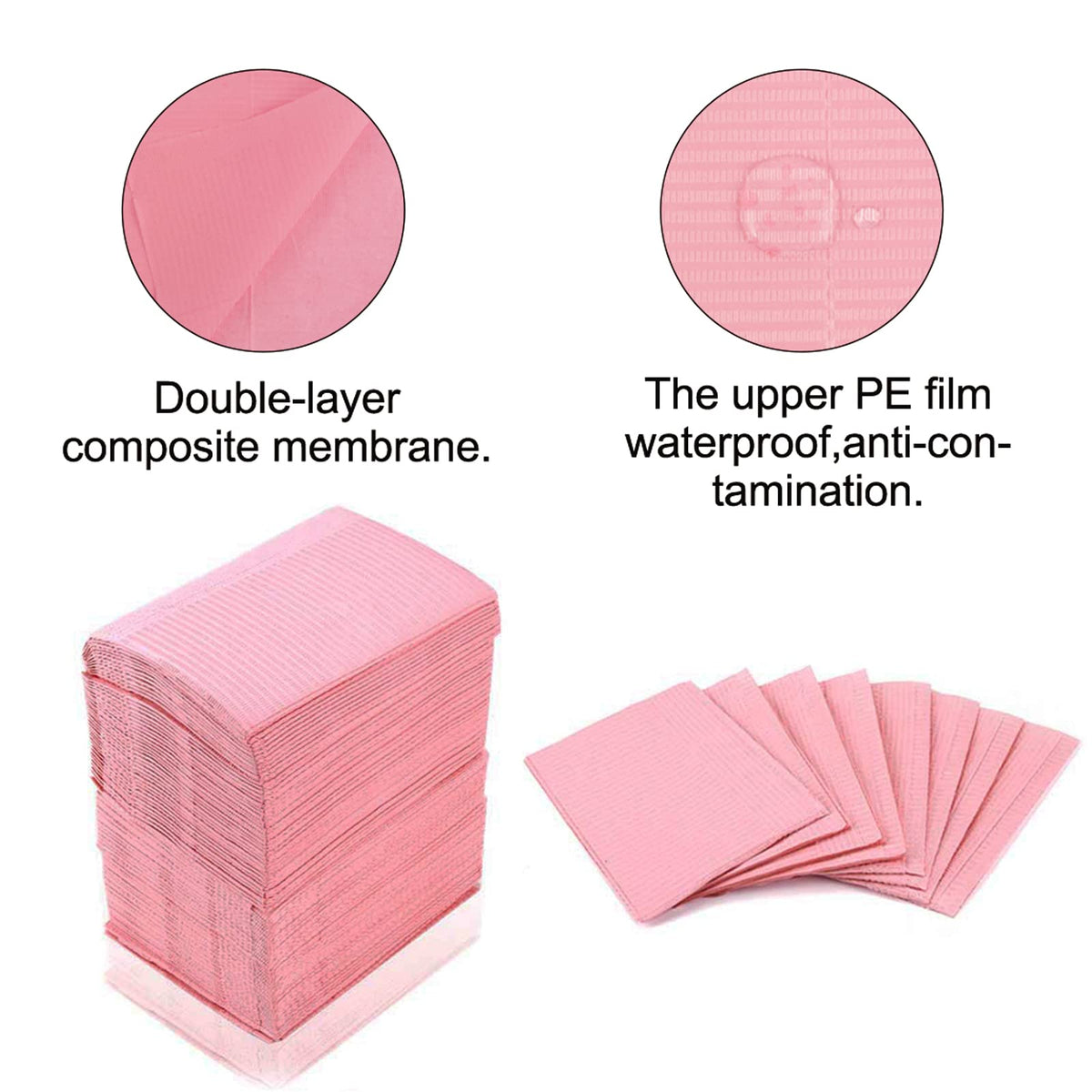 LXIANGN mat in use under hands during a manicure for clean workspace