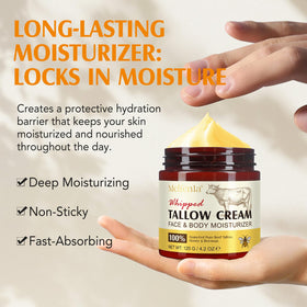Lxitian label close-up clearly listing tallow, honey and beeswax for ingredient transparency