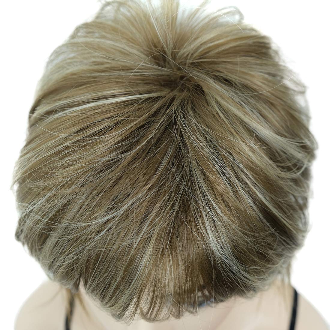 Lydell wig on mannequin illustrating everyday wearable style