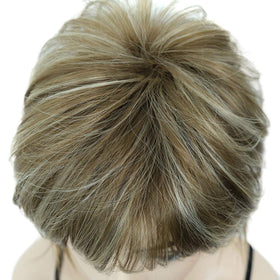 Lydell wig on mannequin illustrating everyday wearable style