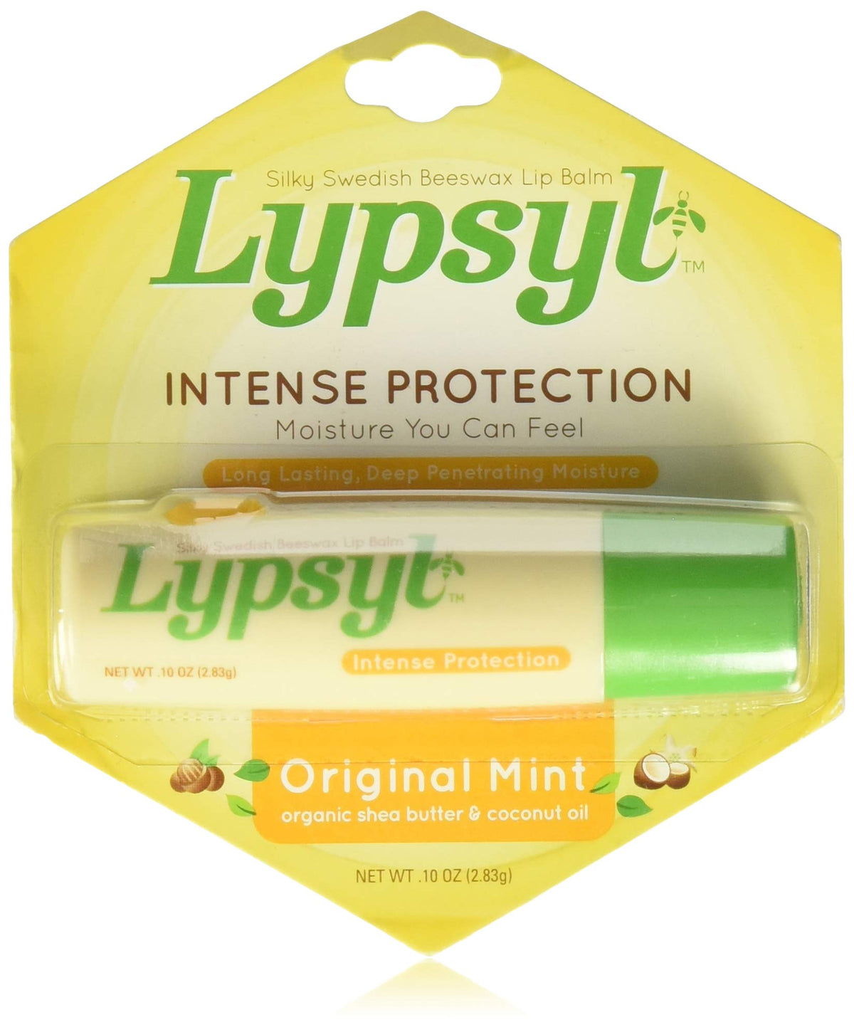 Lypsyl original front pack showing tube and label for reliable hydration