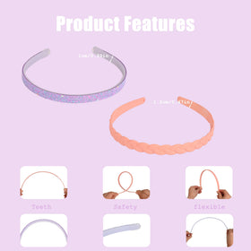 LYroo headband on hand shows size and flexible fit advantage