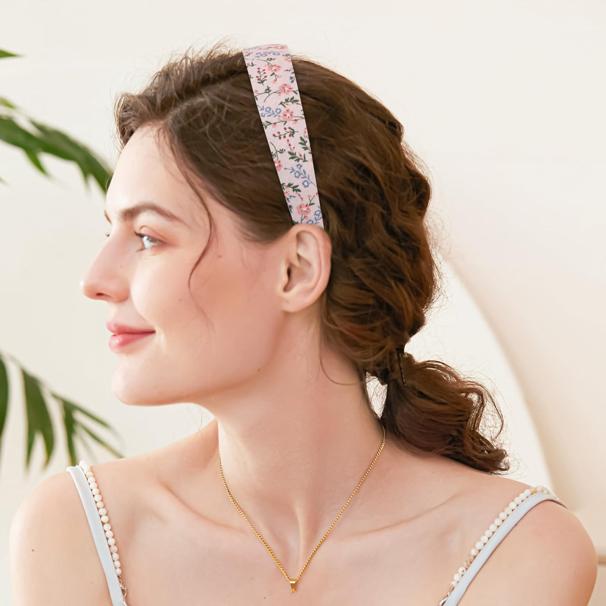LYroo all eight headbands laid flat displays mixed patterns and widths
