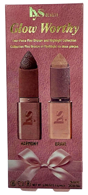 LYS Beauty close-up cream texture of bronzer stick showing blendable finish