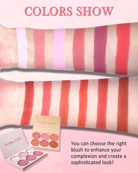 LYSdefeu model applying blush to cheek demonstrating natural, buildable color payoff