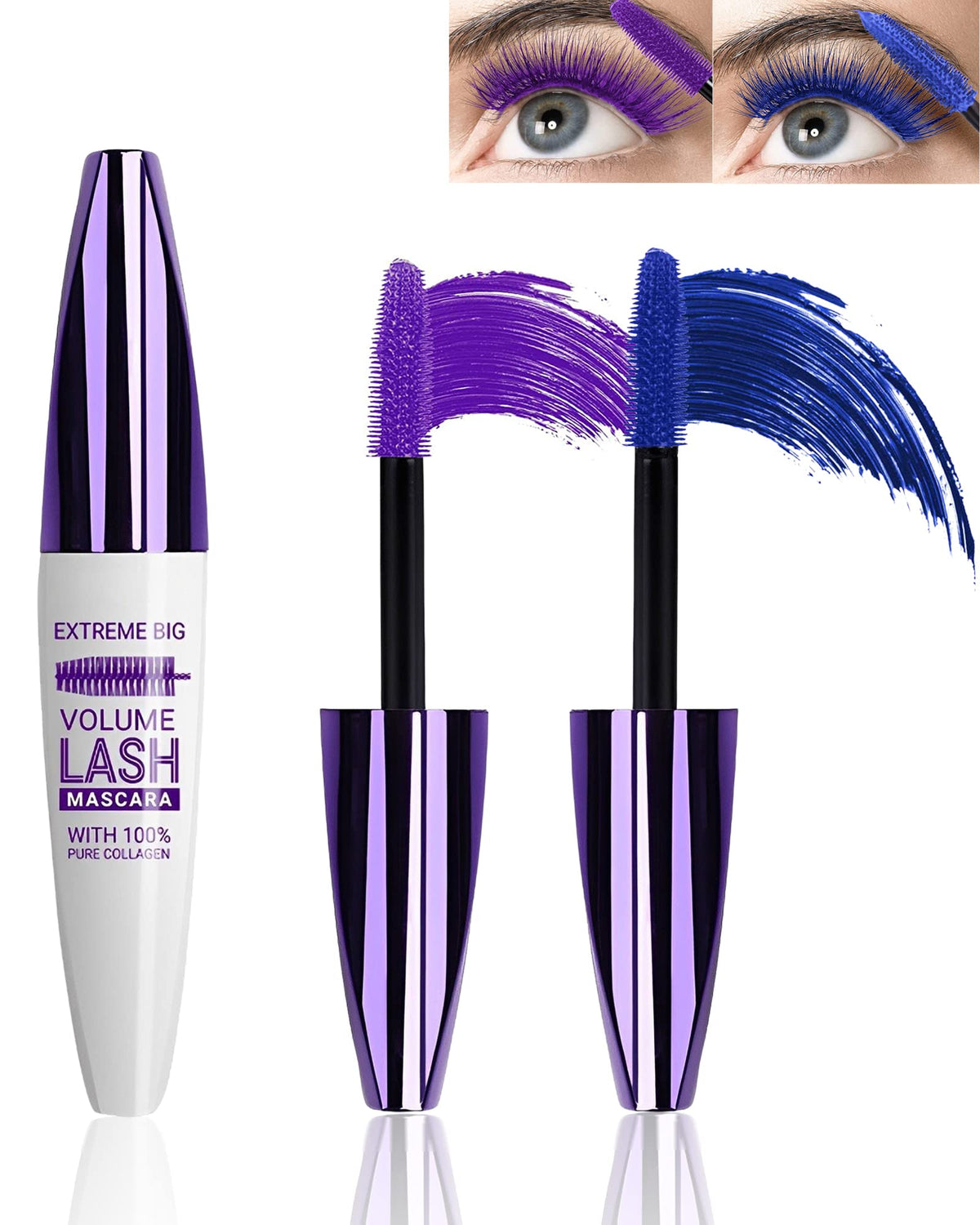 LYSdefeu blue tube front packaging, vivid color and compact design