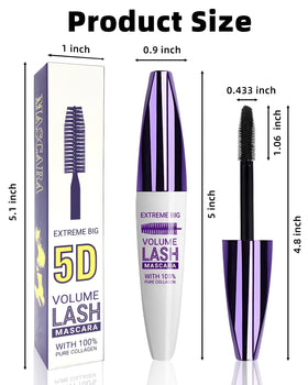LYSdefeu size scale in hand showing compact tube for travel-friendly convenience