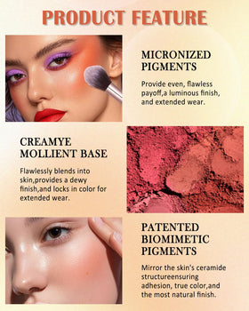 LYSdefeu arm swatches of six shades showing blendable pigmentation across tones