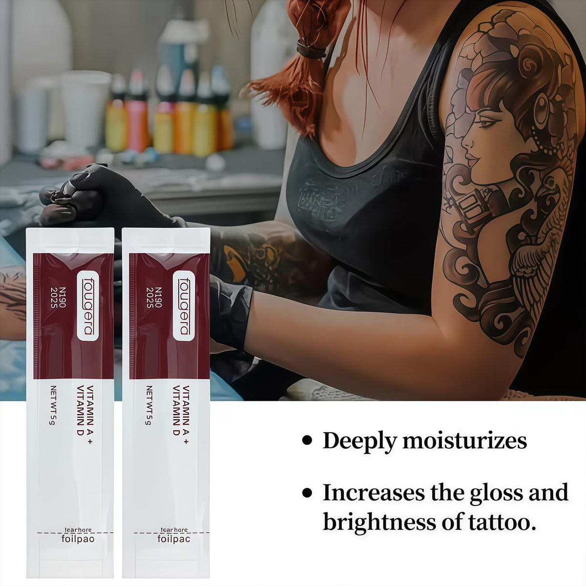 Lyuxzad before and after hydrated skin showing improved surface comfort