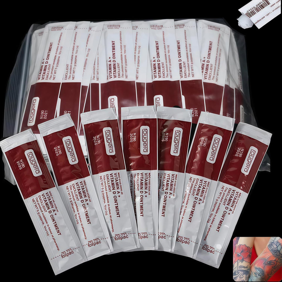 Lyuxzad front packet showing brand and single-use packaging benefit