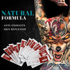 Lyuxzad sachet on bathroom counter lifestyle scene for routine use