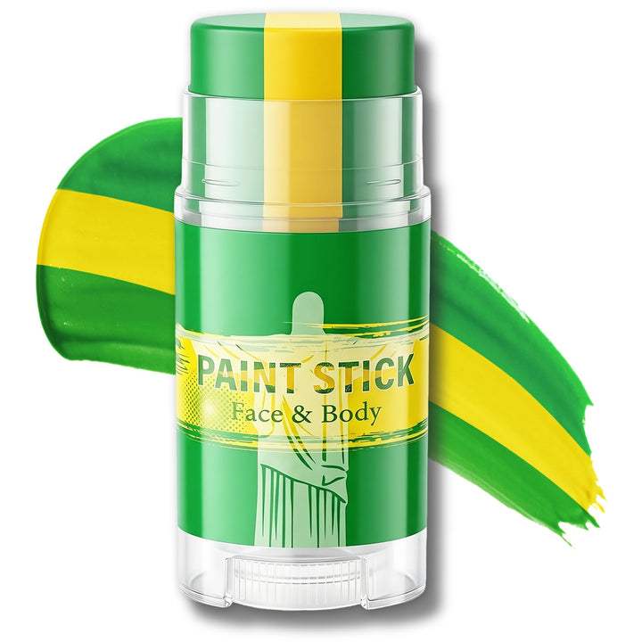 LZXLUKGIR face paint stick front view showing compact, portable fan-ready design