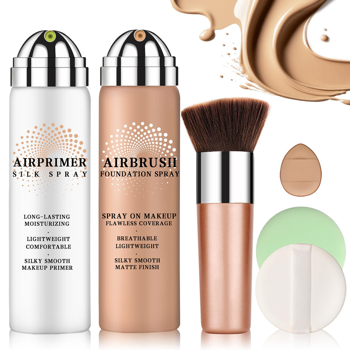 LZXLUKGIR front packaging showing shade 02 Beige and kit contents for full coverage