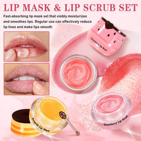 LZXLUKGIR close-up of strawberry scrub texture demonstrating gentle exfoliation