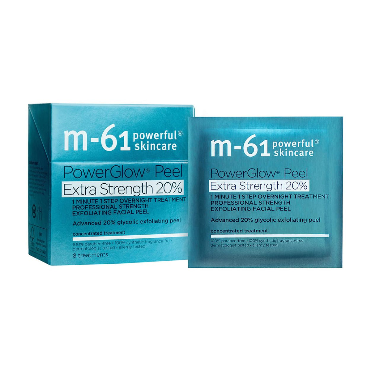 m-61 front packaging showing product and benefits