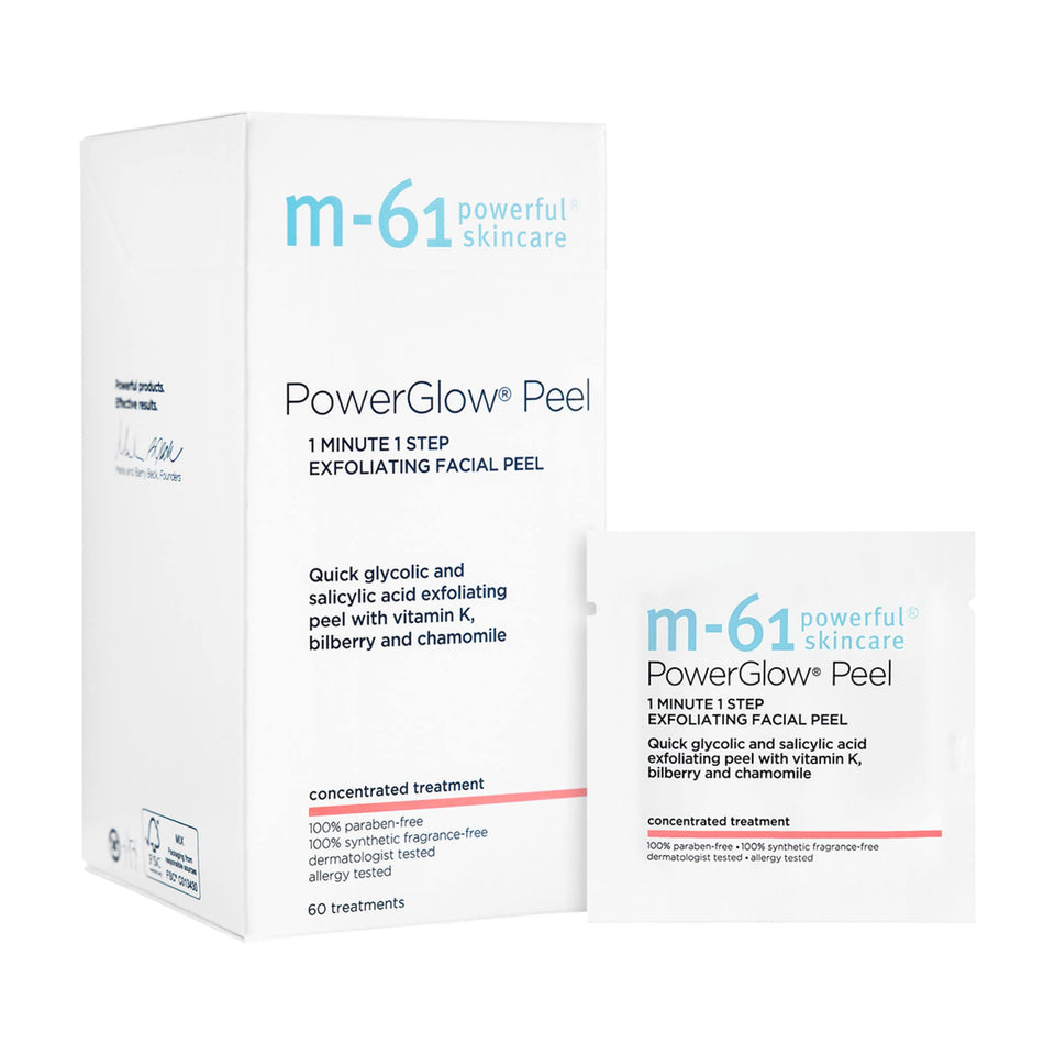 m-61 front packaging showing product and clear benefits