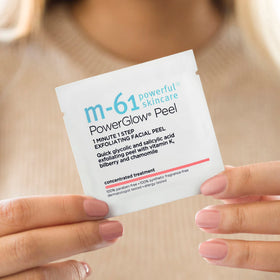 m-61 on bathroom shelf in routine encouraging easy daily use