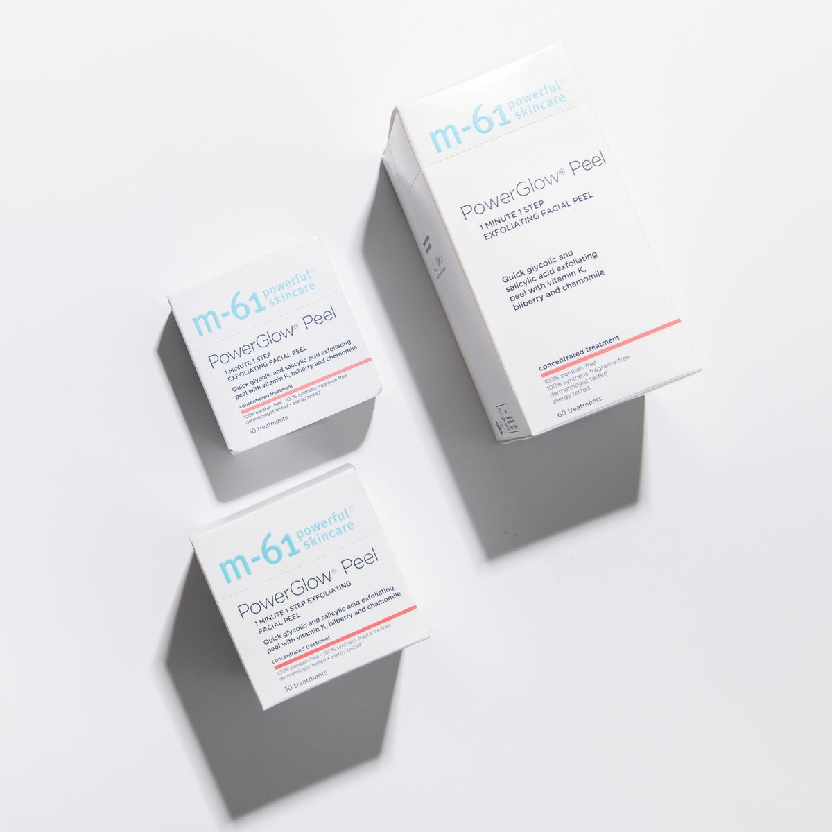 m-61 close-up pad texture showcasing exfoliating surface for effective resurfacing