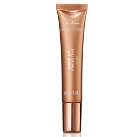 M. Asam product front view showing sample bottle and label, clear branding benefit