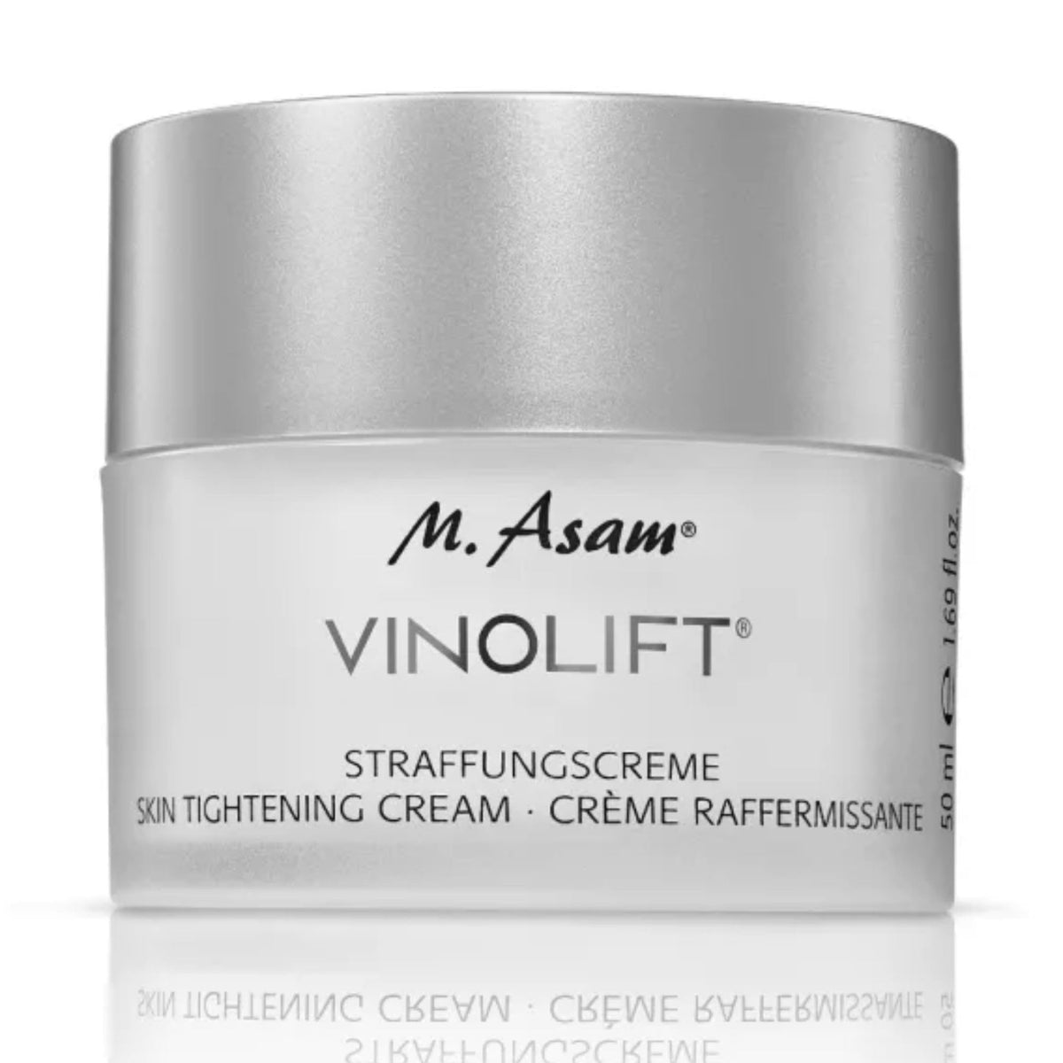 M. Asam VINOLIFT front packaging showing product and benefits