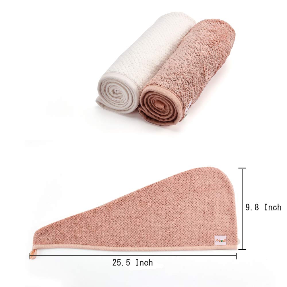 M-bestl towels on bathroom counter portraying everyday use and time-saving benefit