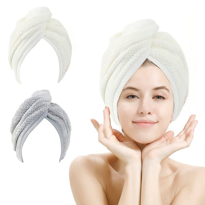 M-bestl beige and gray wraps folded showing compact packing and quick-dry benefit