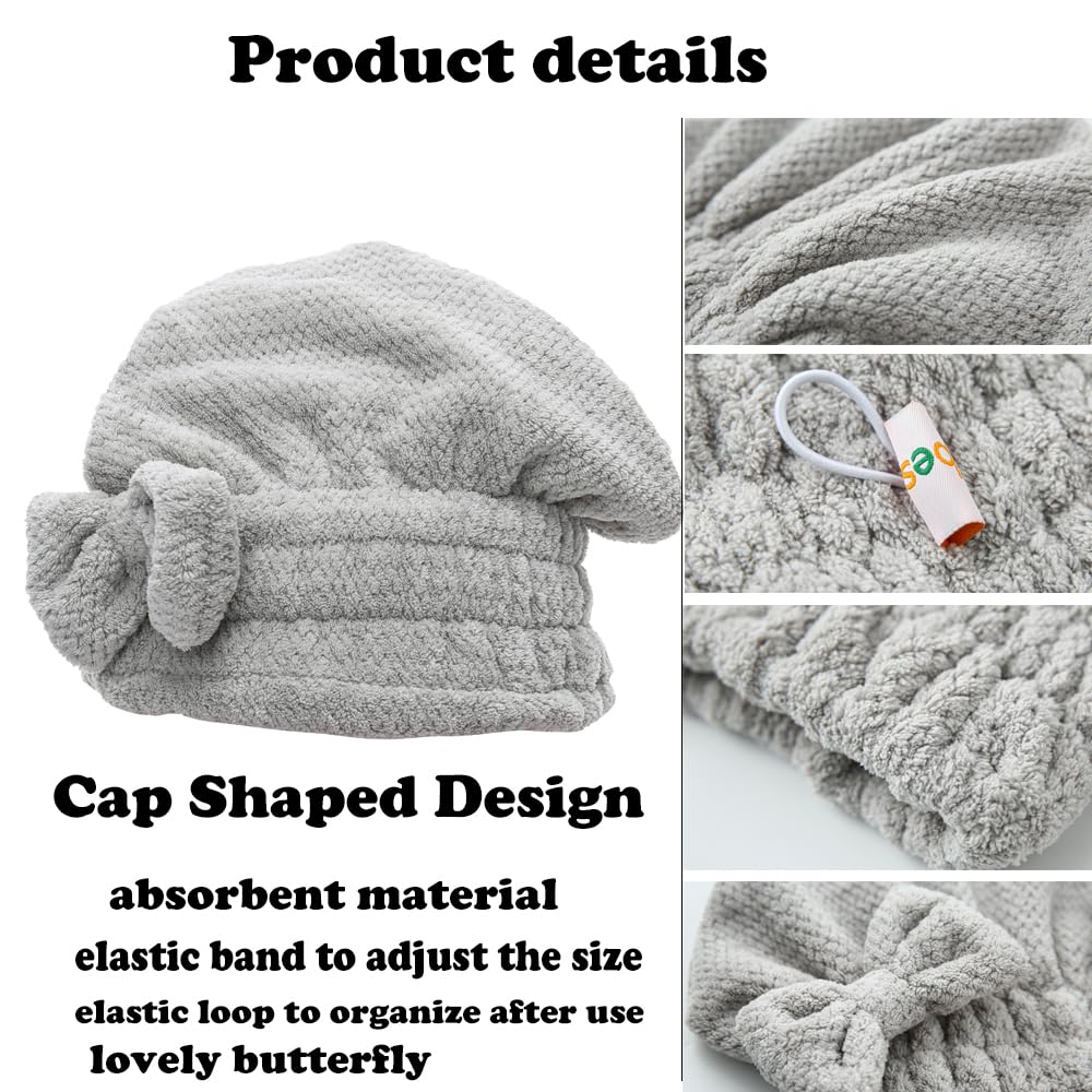 M-bestl towel cap held on hand showing compact size and portability benefit