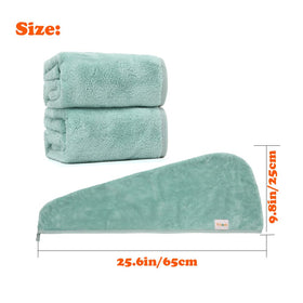 M-bestl two green towels packaged together showing value and ready rotation